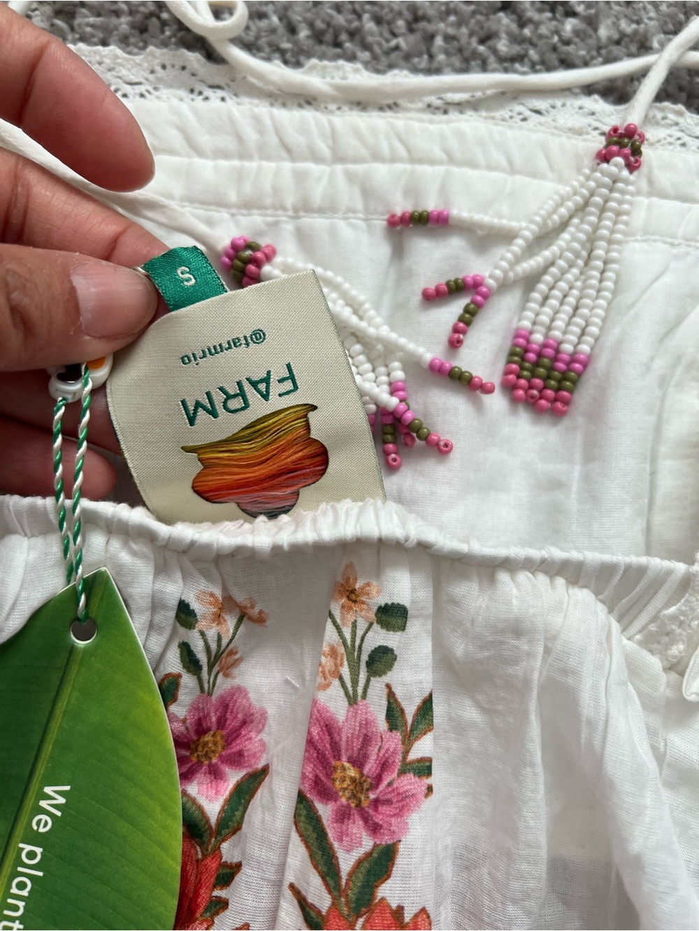 FARM Rio Summer Fruit Blouse NWT - Picture 11 of 12